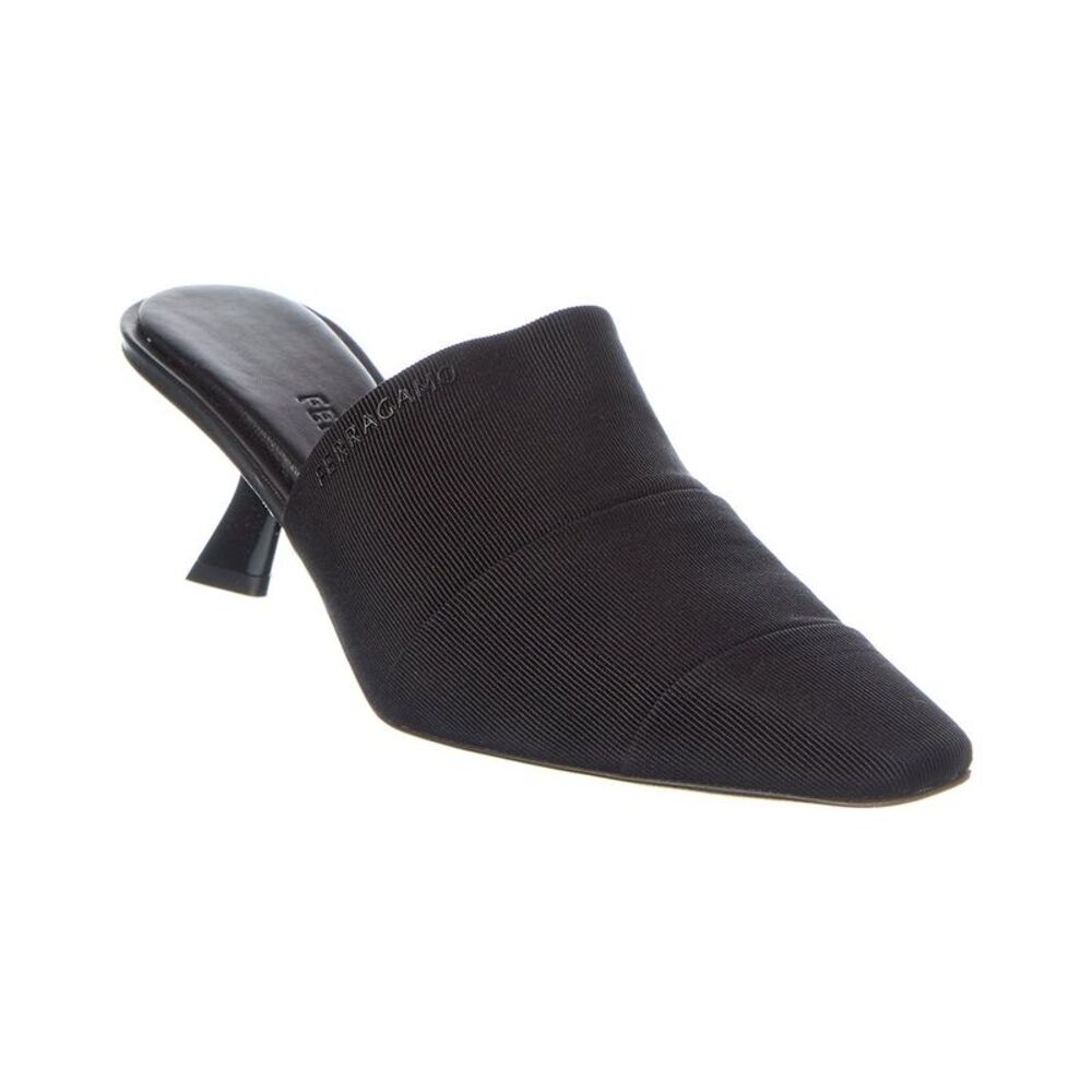 Ferragamo Algedi Grosgrain Mule